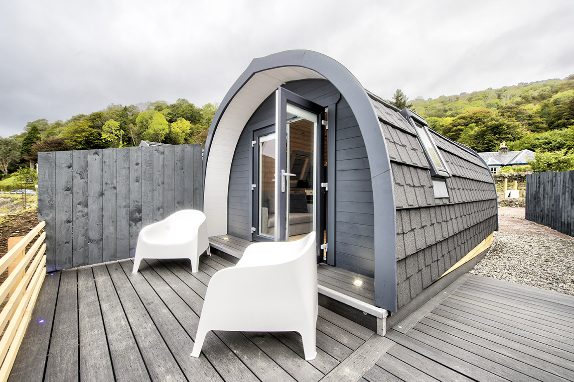 Luxury Beach Pods Onich Hotel
